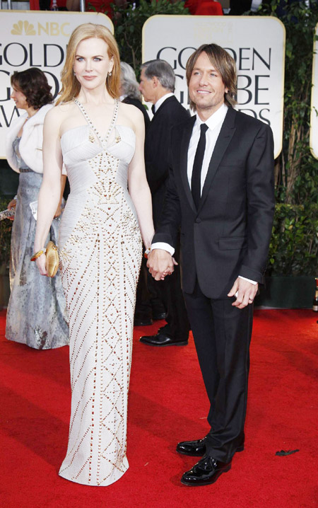 Nicole Kidman attends Golden Globe Awards