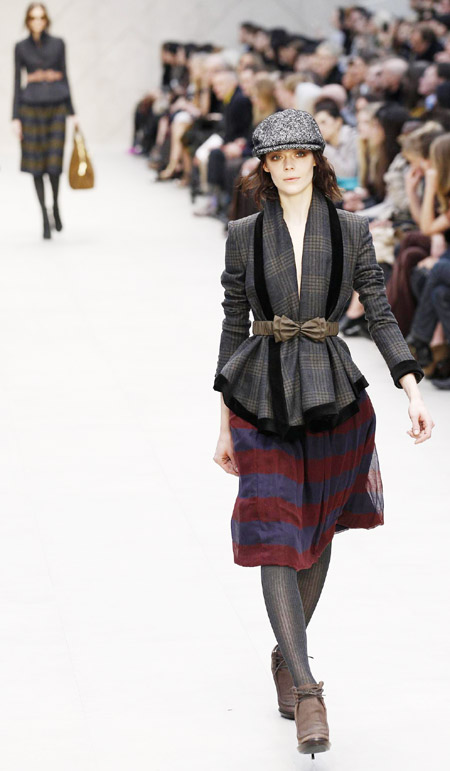 Burberry Prorsum collection in London