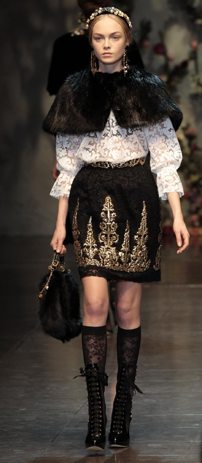 Dolce & Gabbana 2012 Autumn/Winter