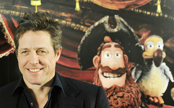 Ahoy, matey!: Grant at 'Pirates' premiere