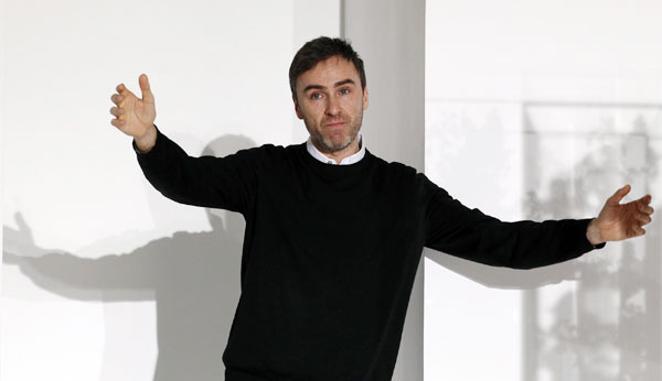 Dior names Raf Simons artistic director