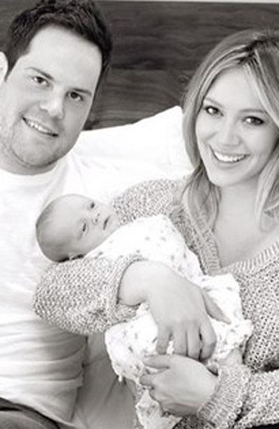 Hilary Duff shares family picture