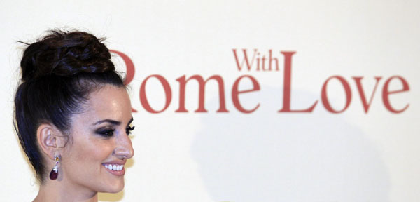 'To Rome with Love' premieres in Rome