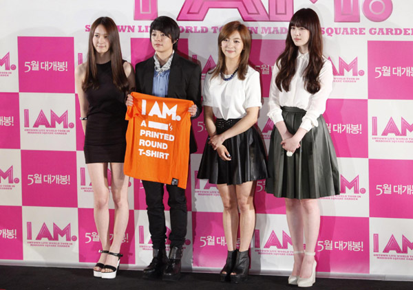 K-pop idol at showcase to promote film 'I AM'