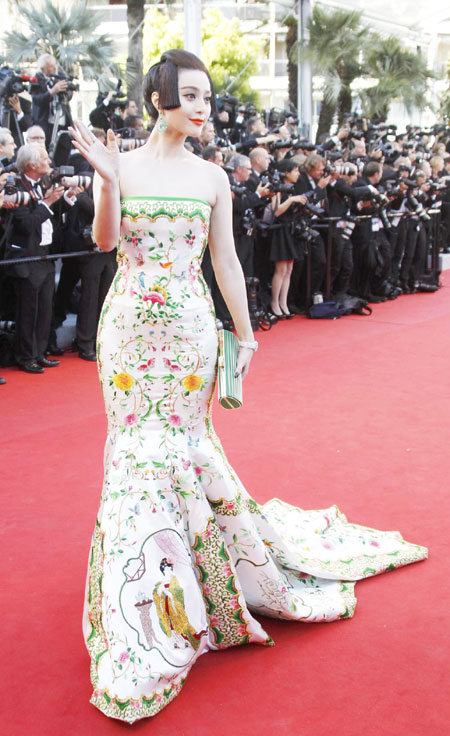 Movie stars' red carpet show in Cannes