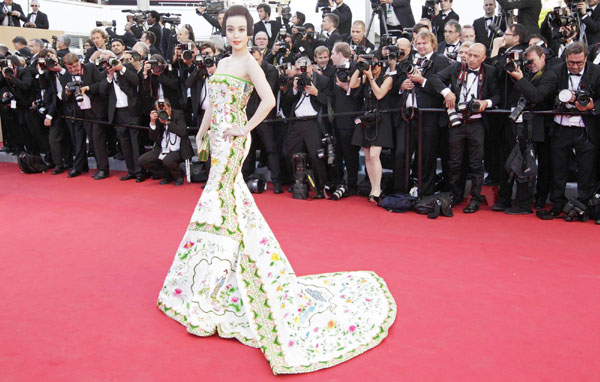 Movie stars' red carpet show in Cannes