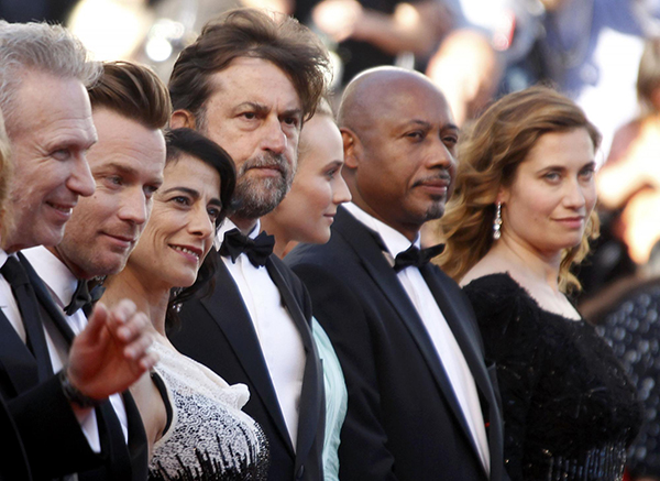 Movie stars' red carpet show in Cannes