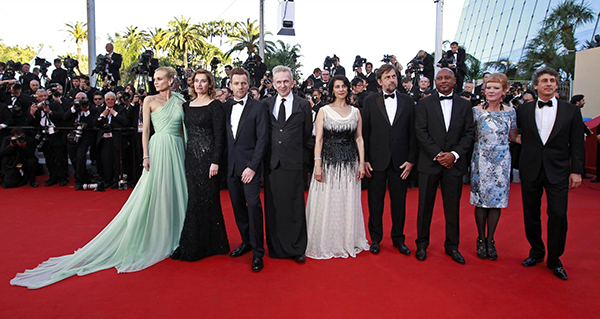Movie stars' red carpet show in Cannes