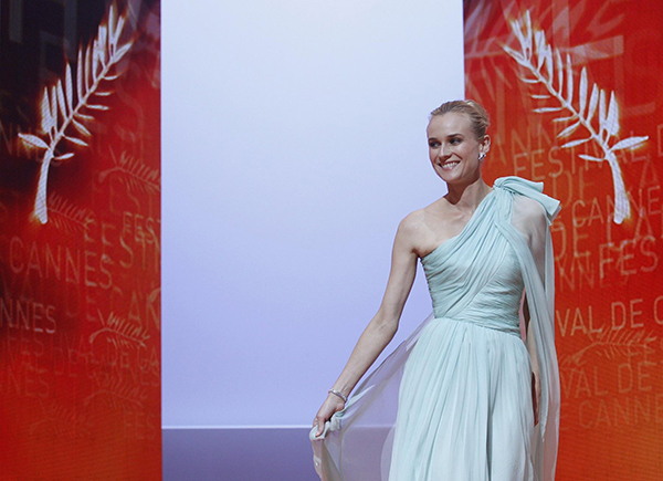 Movie stars' red carpet show in Cannes