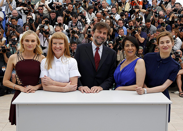 Movie stars' red carpet show in Cannes