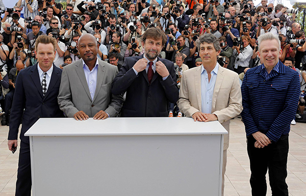 Movie stars' red carpet show in Cannes