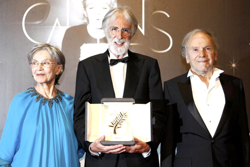 Awards ceremony held in Cannes