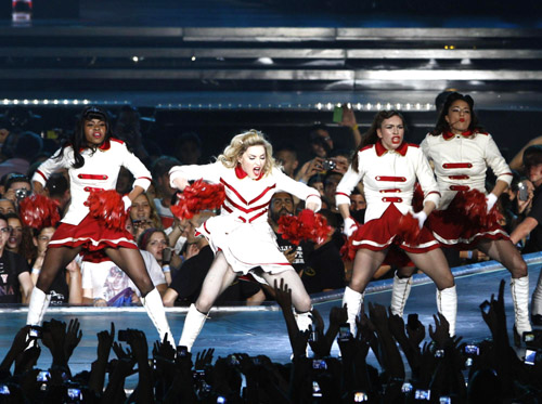 Madonna begins 'MDNA' world tour