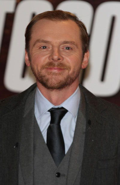Simon Pegg collects replicas