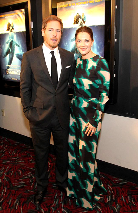 Drew Barrymore husband expects meeting child
