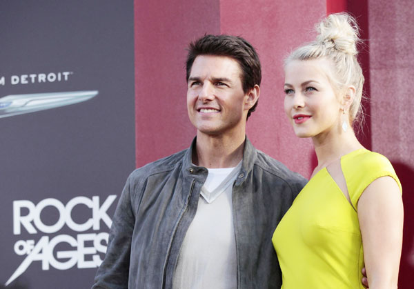 Tom Cruise, Zeta-Jones attend 'Rock of Ages' premiere