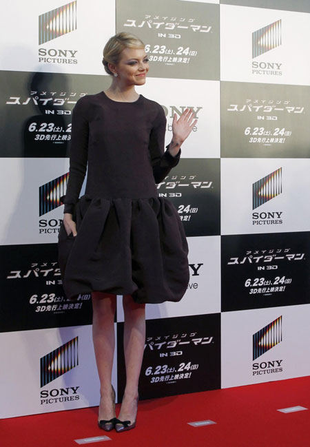 'The Amazing Spider-Man' premieres in Tokyo