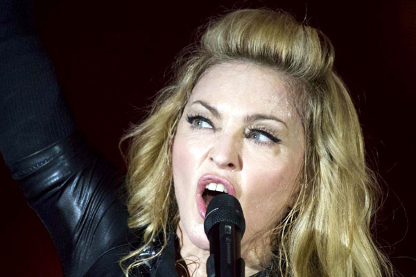 Madonna's MDNA world tour in Berlin