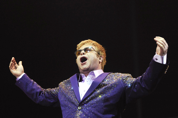 Elton John's world tour in Bratislava