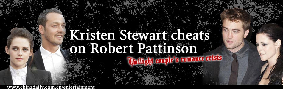 Kristen Stewart cheats on Robert Pattinson
