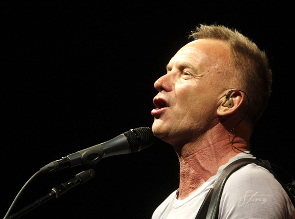 Sting's 'Back to Bass' tour in Riga