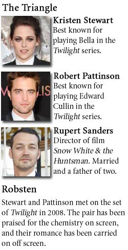 Kristen Stewart cheats on Robert Pattinson