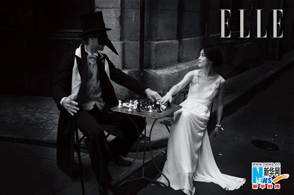 Zhou Xun graces ELLE magazine