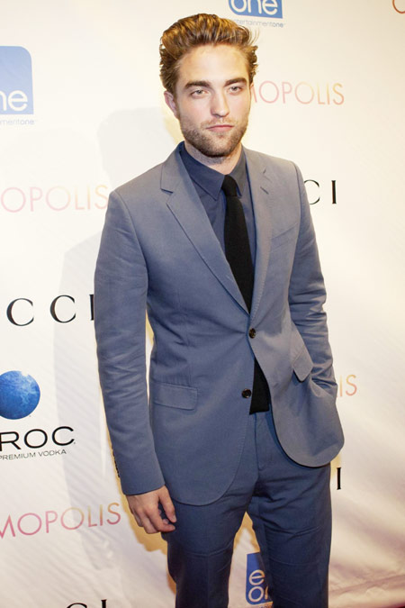 Robert Pattinson promotes new film