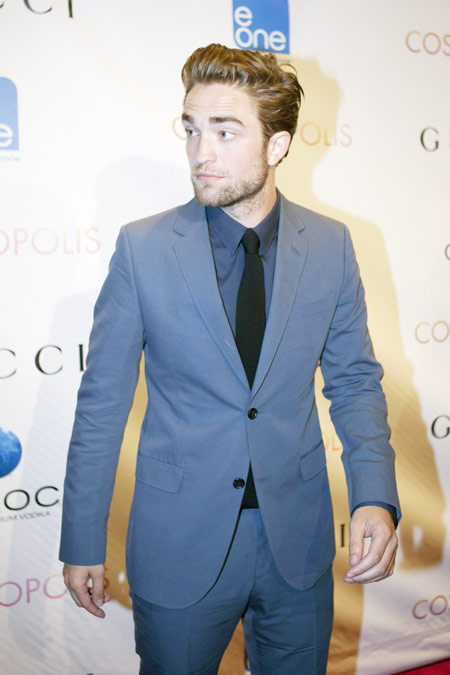 Robert Pattinson promotes new film