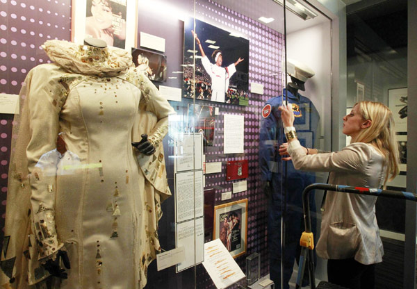 Whitney Houston exhibit opens