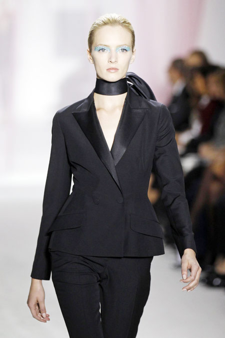 Dior designers use color, black