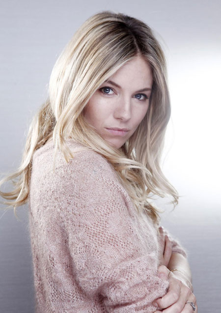 Sienna Miller poses for portrait