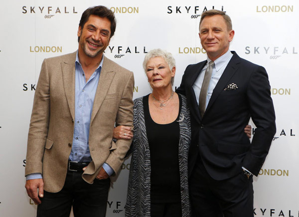 James Bond film 'Skyfall' premieres in London