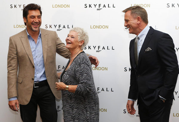 James Bond film 'Skyfall' premieres in London