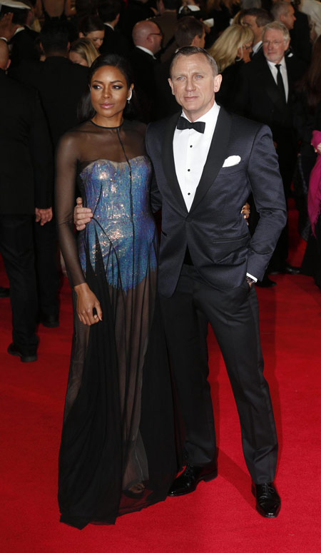 James Bond film 'Skyfall' premieres in London