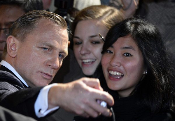 James Bond film 'Skyfall' premieres in London