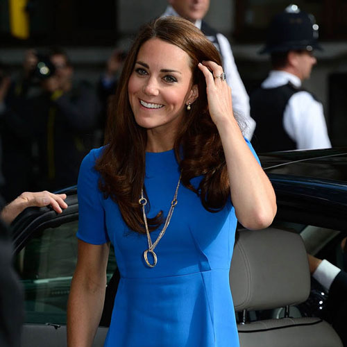 Duchess Catherine taking riding lessons