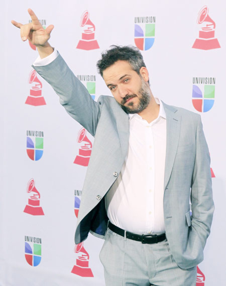 Singers arrive at Latin Grammy Awards