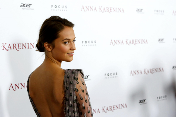 'Anna Karenina' premieres in Hollywood