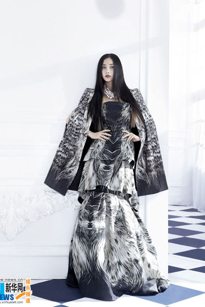 Angelababy poses for VOGUE magazine