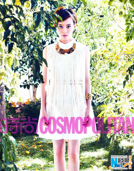 Sun Li on COSMOPOLITAN magazine