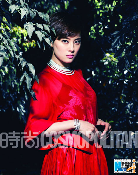 Sun Li on COSMOPOLITAN magazine