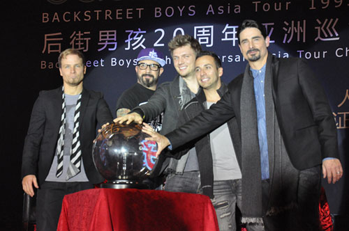 Back Street Boys will start world tour in China[1