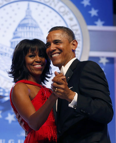 Obamas' inauguration style praised