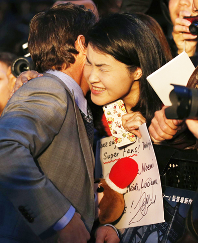 'Oblivion' premieres in Tokyo