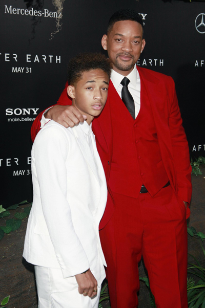 'After Earth' premieres in NY