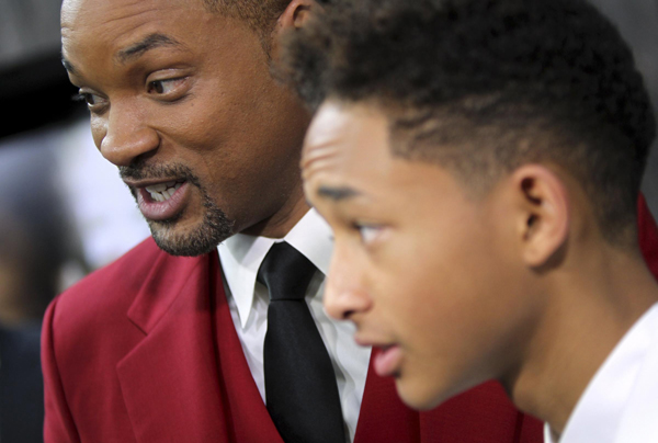 'After Earth' premieres in NY