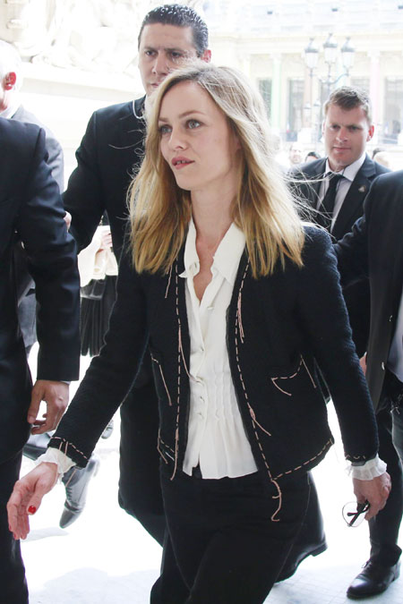 Celebrities attend Chanel fashion show