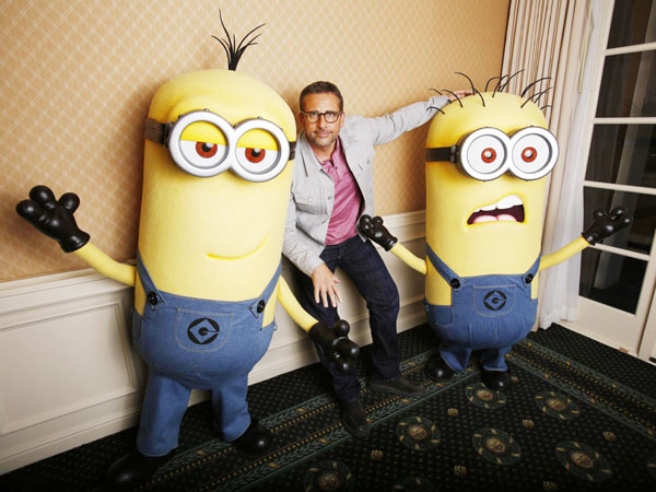 Steve Carell promotes 'Despicable Me 2'