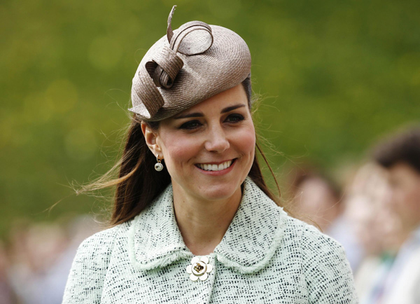 Prince William's wife Kate gives birth to baby boy